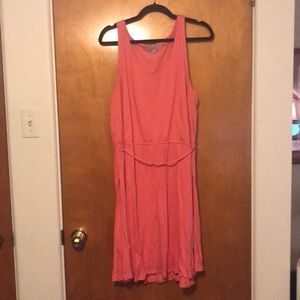 Sleeveless Peach LOFT Dress Size XXL